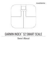 Garmin Index 010-02294-03 Index S2 Smart Scale Owner's manual