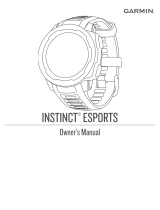 Garmin Instinct Instinct Esports mudel Owner's manual