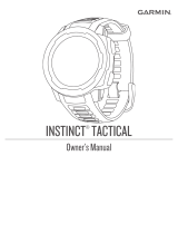 Garmin Instinct Tactical versija User manual