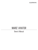 Garmin Edicion de mayor rendimiento del MARQ Aviator Owner's manual