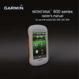Garmin Montana® 600t Camo Owner's manual