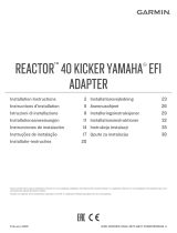 Garmin Avtopilot za pomozni motor Reactor 40 Installation guide