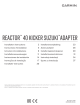 Garmin Piloto automatico kicker Reactor 40 Installation guide