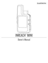 Garmin INREACH Mini GPS Owner's manual