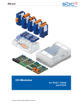 SBC IO-Modules Owner's manual