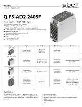 SBC Power Supplies, Q.PS-AD2-2405F Mounting Instructions & Users Guide