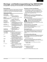 SBC 3-phase energy meter AWD3 Mounting Instructions & Users Guide