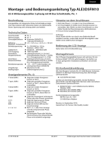 SBC 3-phase energy meter ALE3 Mounting Instructions & Users Guide