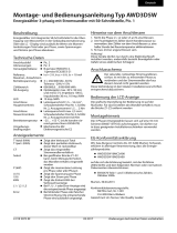 SBC 3-phase energy meter AWD3 Mounting Instructions & Users Guide