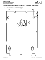 SBC Drill hole pattern for PCD1.M2xx0 Mounting Instructions & Users Guide