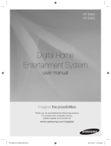 Samsung HT-D350 Owner's manual