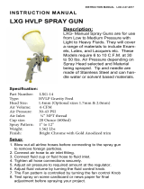 Paasche LXG-14 User manual