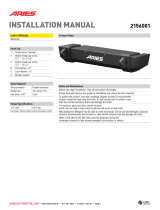 Aries 2156001 Installation guide