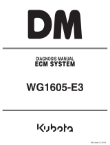 Kubota WG1605-E3 Diagnostic Manual