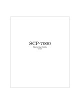 Sanyo Sprint SCP-7000 Operating instructions