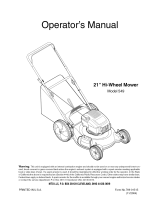 MTD 11A-549R729 Owner's manual