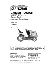 Craftsman 917286460 Owner's manual