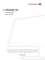 ViewSonic VG2448_H2-S User guide