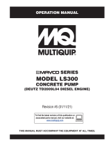 MQ Multiquip LS300 Operating instructions