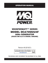 MQ Power DCA70SSIU4F Operating instructions