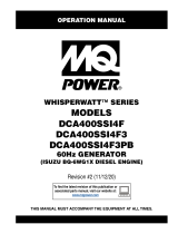 MQ Power DCA400SSI4F-series Operating instructions