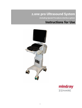 Mindray Z.One Pro Instruction Manual User manual