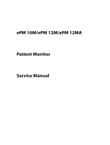 Mindray ePM 12MA User manual