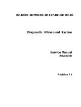 Mindray DC-80 Service Manual User manual