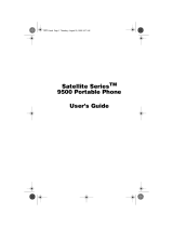 Motorola Satellite Series 9500 User manual