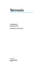 Tektronix TTR500RACK Installation Instructions Manual