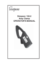 Simpson 150-2 User manual