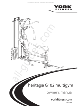 York Fitness heritage G102 multigym Owner's manual