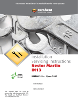 Euroheat Nestor Martin IN13 Installation & Servicing Instructions Manual