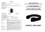 Fantec SHS-221BT Quick start guide