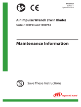 Ingersoll-Rand 1100PS4 Series Maintenance Information