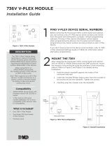 DMP Electronics 736V Installation guide