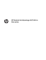 HP DeskJet Ink Advantage 4670 series Owner's manual