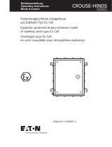 Eaton Crouse-hinds series Operating Instructions Manual