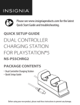 Insignia Dual controller Charging station For PlayStation 5 Installation guide