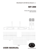 Wharfedale Pro WF-300 User manual
