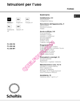 Scholtes FL 836 MT Operating Instructions Manual