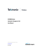 Tektronix ECO8020 User manual