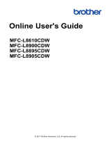 Brother MFC-L8905CDW User guide