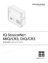 YSI IQ SensorNet MIQ/CR3 and DIQ/CR3 Modules User manual
