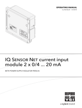 YSI IQ SensorNet MIQ/IC2 Module User manual