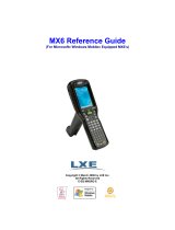 LXE MX6 Reference guide