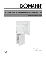 BOMANN KG 7320.1  Operating instructions