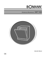 BOMANN GSP 7408  Operating instructions