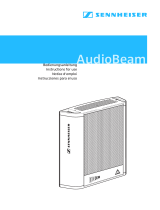 Sennheiser Audiobeam Owner's manual