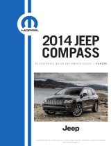 Jeep 2014 Compass Accessories Quick Reference Manual